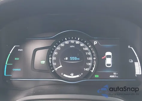 2019 Hyundai Ioniq Hybrid Limited from USA, damaged, VIN KMHC05LCXKU138457